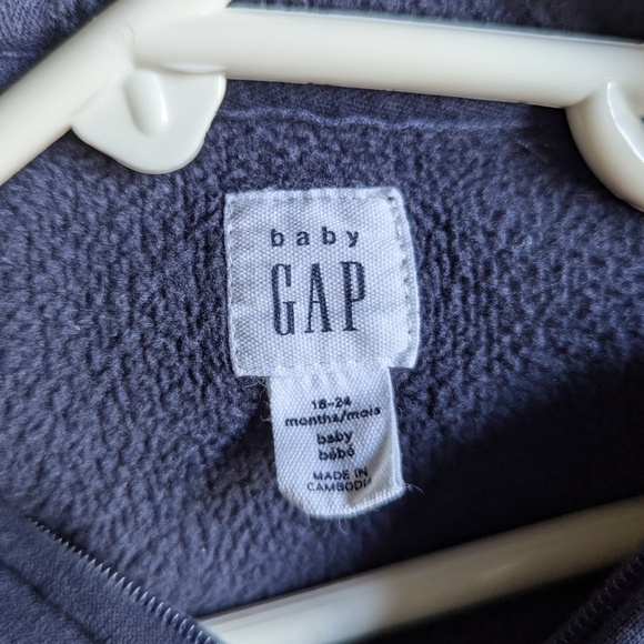 BABY GAP BEAR HOODIE 18-24MTH - Picture 3 of 3